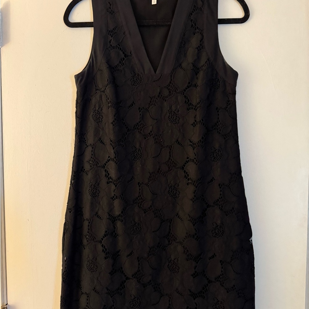 BCBGeneration Black Lace Mini Dress